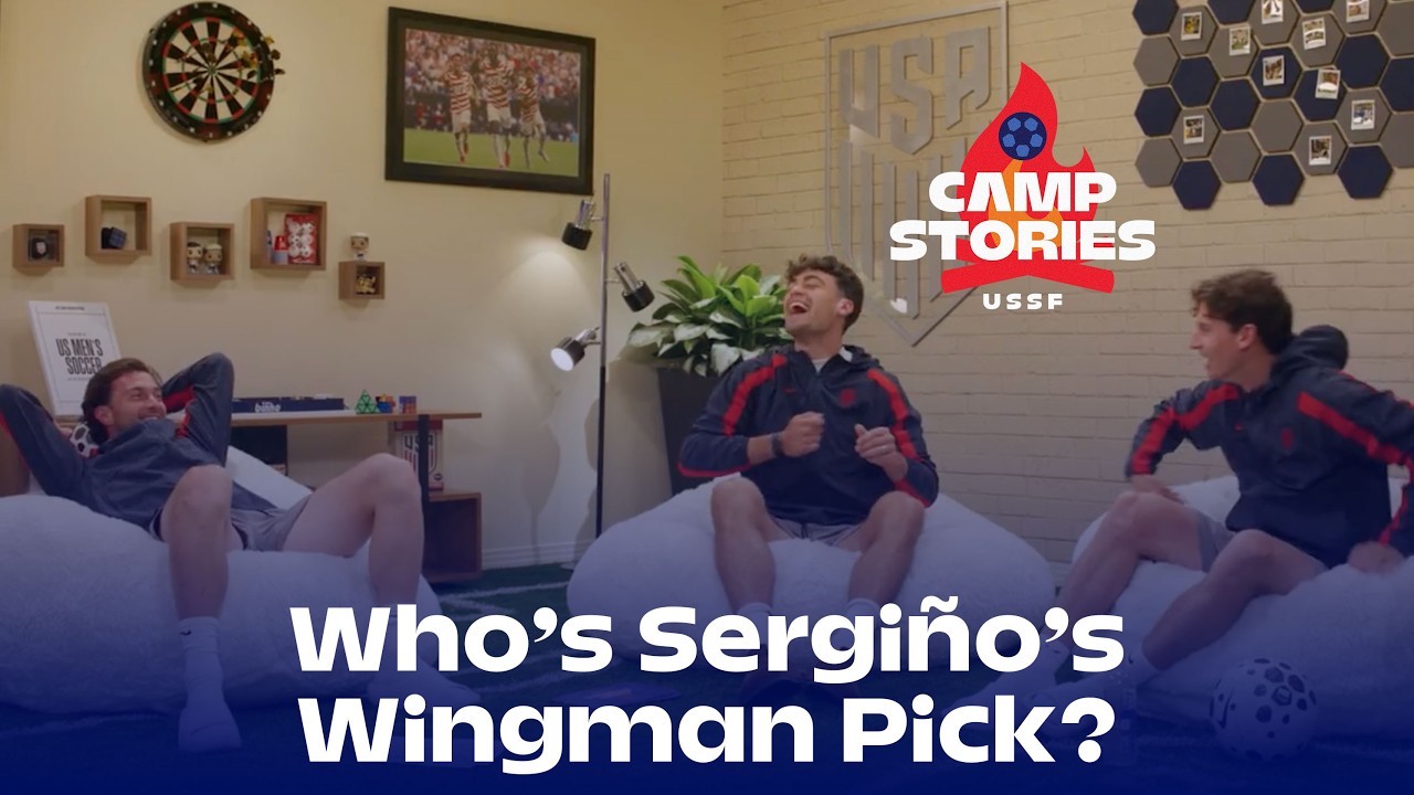 Joe, Gio and Brenden | Five-A-Side Picks, Spoilers & More | USMNT Camp Stories