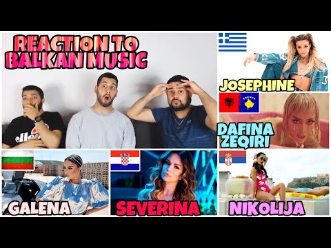 REACTION TO BALKAN FEMALE SINGER: GALENA vs. SEVERINA vs. NIKOLIJA vs. DAFINA ZEQIRI vs. JOSEPHINE