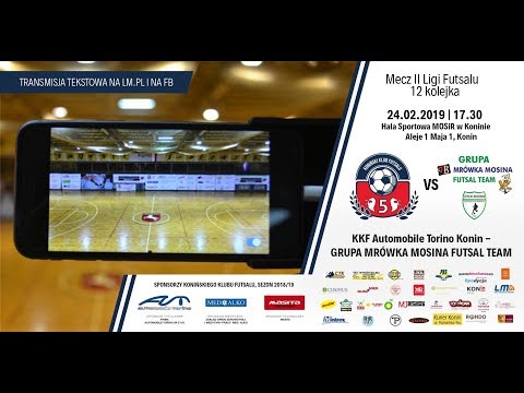KKF Automobile Torino Konin vs. Grupa Mrówka Mosina Futsal Team