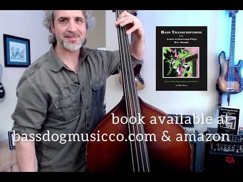 The Memphis Blues from Louis Armstrong Plays W.C. Handy. Playing the bass line by Arvell Shaw.