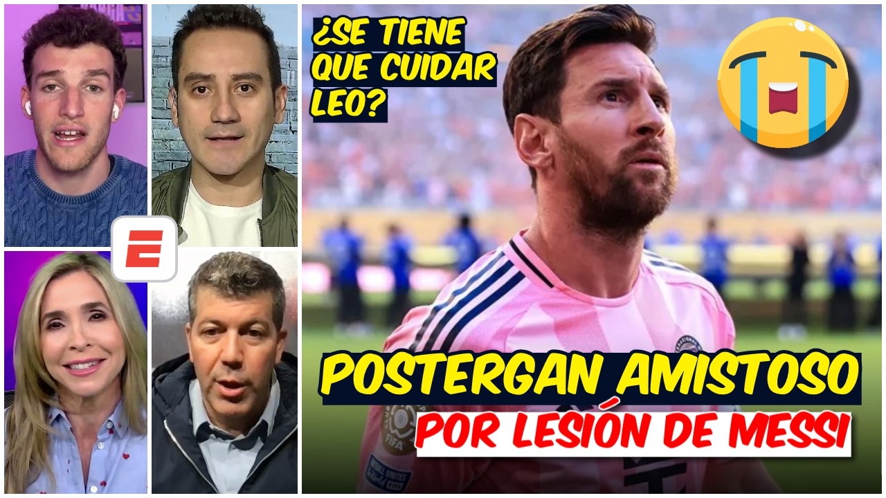 MESSI PREOCUPA A TODOS con su LESIÓN: "Es tiempo de CUIDARTE Leo" | Exclusivos
