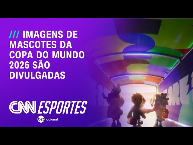 Fifa revela visuais de mascotes da Copa do Mundo de 2026; veja | CNN NOVO DIA