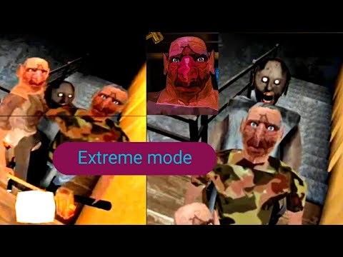 Twins extreme mode jumpscare with granny and grandpa. Funny moments in twins extreme mode