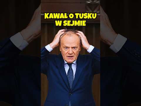 Czarzasty opowiada kawał o Tusku