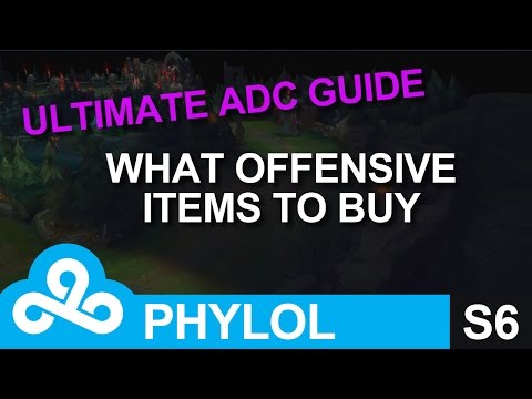 Which offensive items to buy on ADC - Ultimate ADC Guide Episode 4