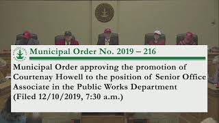 12/17/19 Board of Commissioners