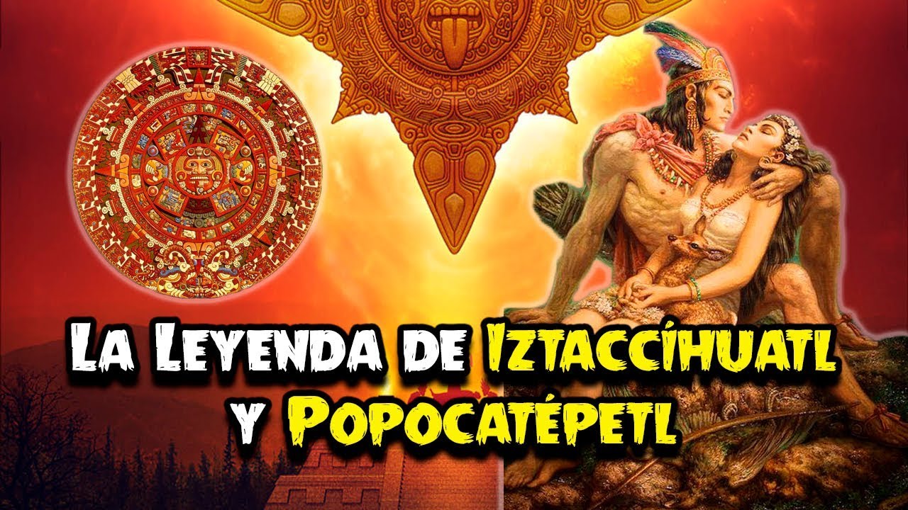 La Leyenda de los Volcanes Iztaccíhuatl y Popocatépetl | Mitología Prehispánica