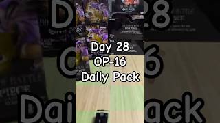 Day 28 OP-16 One Piece TCG — Starting the Next Pack Streak #op #cards #tcg #onepiece #content