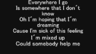 Miley Cyrus-Mixed up lyrics