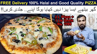 Free Delivery 100% Halal and Good Quality Pizza in Very Reasonable Price I Pizza Nova I Mand Ke Geo