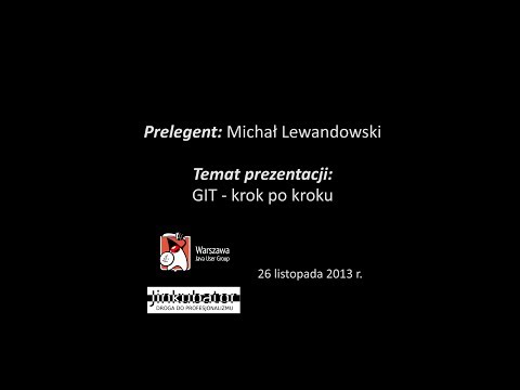 Jinkubator #3 - GIT - krok po kroku  - Michał Lewandowski