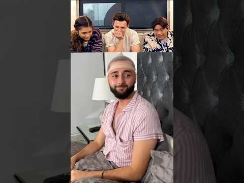 Tom Holland React Viral Videos Part 681 💞 #reaction #funny #viralclips #try #tiktok