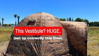 Bereg UP-7 Tent Setup DONE RIGHT! | Vestibule + PVC Floor + Real-Time Setup Tips