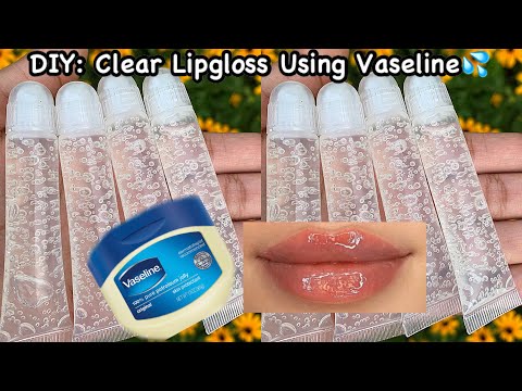 DIY: Clear Lipgloss With Vaseline💦 (NO VERSAGEL)