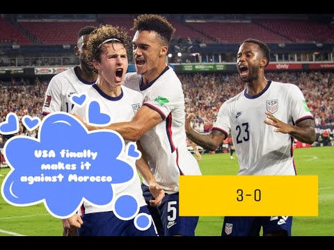 Highlights- International Friendly Match. USA Vs Morocco (3-0). June 1st, 2022.