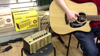 Video thumbnail for Takamine EG340SC Electro Acoustic Guitar Demo with Yamaha THR5A Amplifier by iiMusic