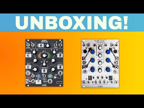 MAKE NOISE MORPHAGENE + MATHS UNBOXING AND SETUP