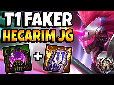 T1 Faker Hecarim vs Viego [ Jungle ] Patch 12.5 Korea Challenger ✅