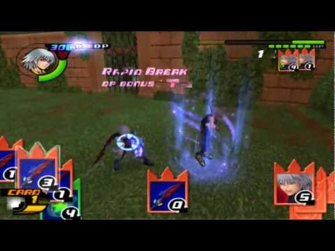Kingdom Hearts Re:CoM R/R - Riku Replica II (No Damage) (No Sleights) (No Duels) (No Enemy Cards)