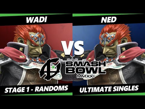 Smash Bowl MMXI Randoms SSBU - WaDi Vs. Ned - Smash Ultimate Stage 1