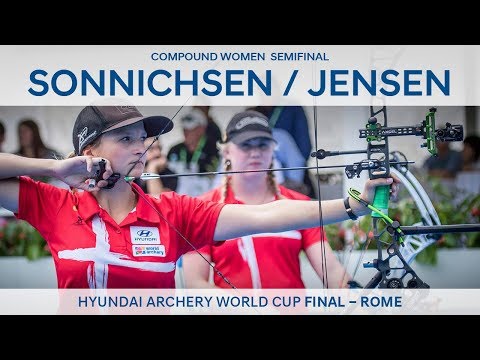 Sarah Sonnichsen v Tanja Jensen – Compound Women’s Semifinal | Rome 2017