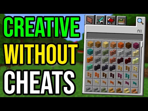 How To Get Creative Mode WITHOUT Cheats In Minecraft (PS4/Xbox/PE/Bedrock)
