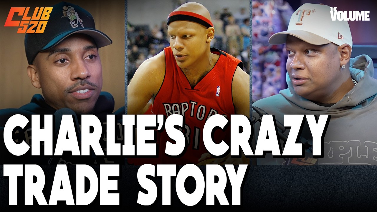 Charlie Villanueva’s CRAZY story of Raptors TRADING him while doing APPEARANCE at NBA Draft