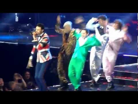 Rylan Clark - Spice Girls Medley (X Factor Tour 8/2/13)