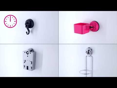 Part of a video titled 【FECA SUCTION CUP HOOKS】HOW TO USE - YouTube