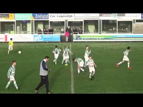 23-01-2016 : Kloetinge E1 - Walcheren E1 ; tweede helft