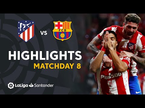 Highlights Atletico Madrid vs FC Barcelona (2-0)