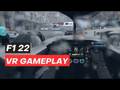 F1 22 in VR is a GAME CHANGER! - Monaco Rain High Graphics