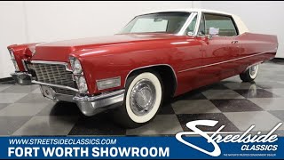 Video Thumbnail for 1968 Cadillac De Ville