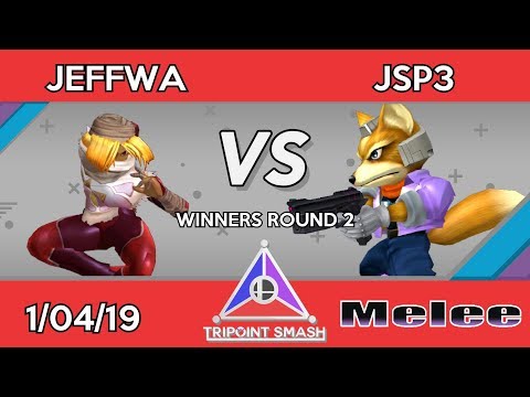 Tripoint Smash 42 - Winners Round 2 - JeffWa (Sheik) Vs. JSP3 (Fox)