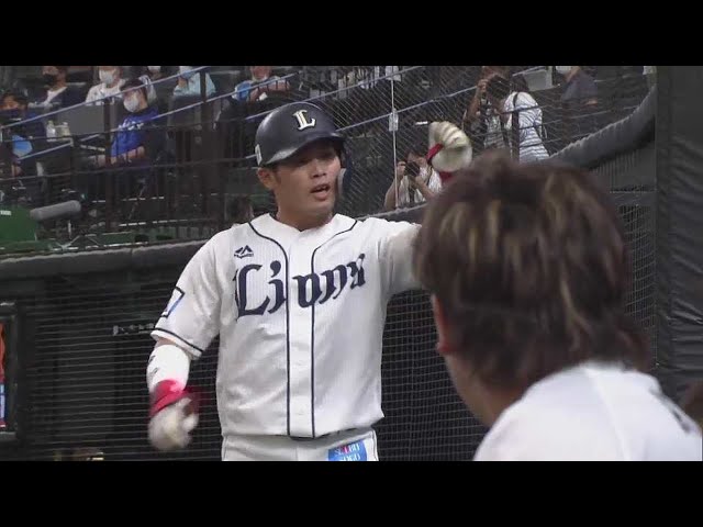 【1回裏】ライオンズ・岸 本拠地初ホームランを先頭打者弾で飾る!! 2021/6/10 L-DB