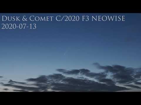Dusk & Comet C/2020 F3 Neowise (2020-07-13)