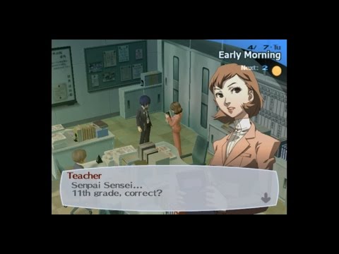 Persona 3 FES #1 | Enter Senpai Sensei, the Transfer Student