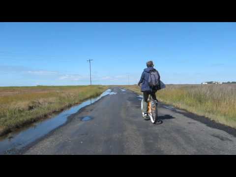 Biking on Smith Island