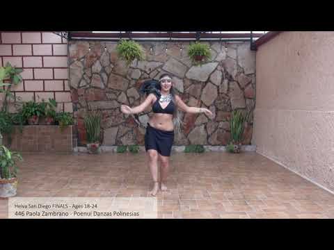 Paola Zambrano - Heiva San Diego 2020 (Finals)