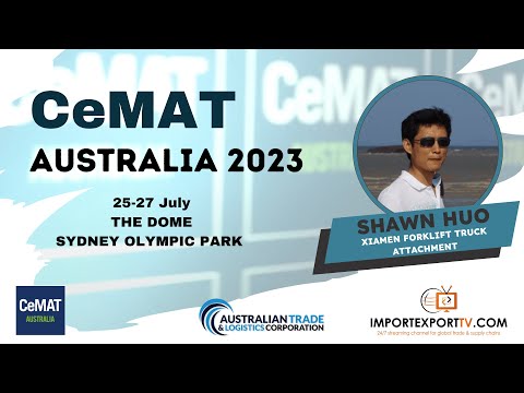 Shawn Huo at CEMAT Australia 2023