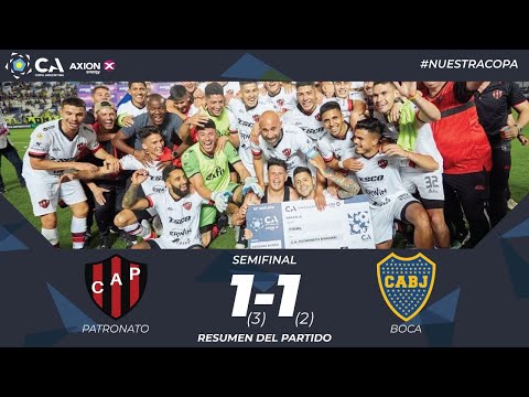 Semifinales: Patronato 1 (3) - Boca 1 (2)