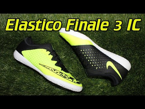 Nike Elastico Finale 3 Indoor Volt/Black - Review + On Feet