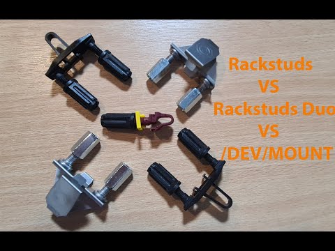 Rackstuds vs Rackstuds Duo vs /dev/mount - How do you mount yours?