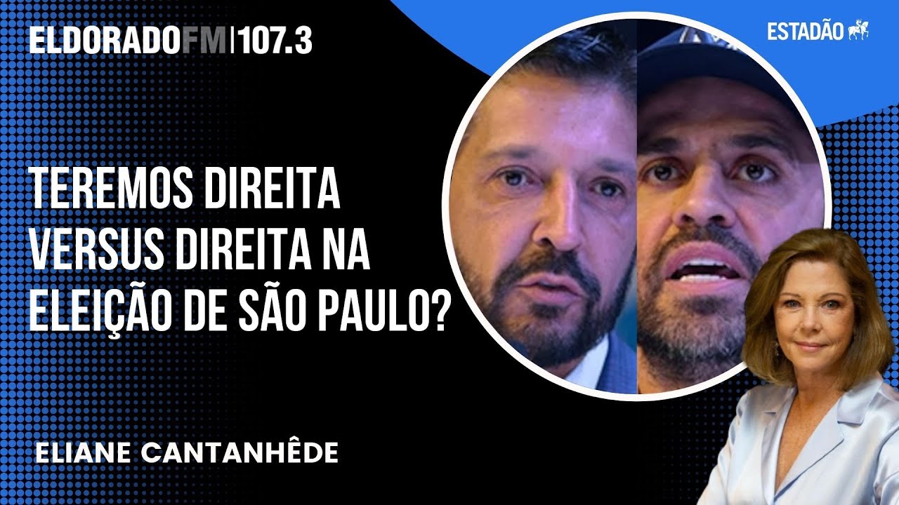 Eliane Cantanhêde: A esta altura, não está descartado direita versus direita na eleição de São Paulo