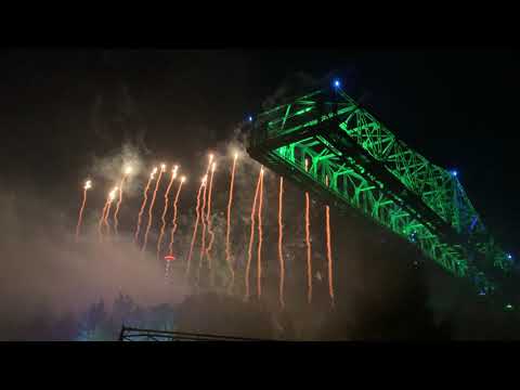 Extraschicht 2019: Feuerwerk Landschaftspark Nord