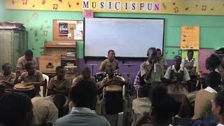 QQ Better must come. Typical music class with Miss.Turpin