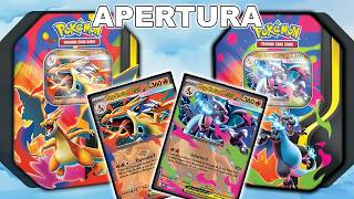 Abro Las NUEVAS Latas de MEGA CHARIZARD exclusivas - Mega Evoluciones - Apertura Cartas Pokemon TCG