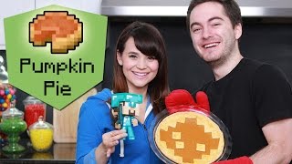 MINECRAFT PUMPKIN PIE ft. CaptainSparklez! - NERDY NUMMIES