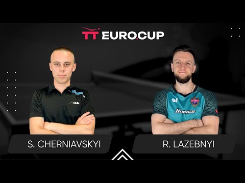 15:30 Serhii Cherniavskyi - Ruslan Lazebnyi 26.06.2025 Tennis TT Euro.Cup Ukraine Star TABLE 3