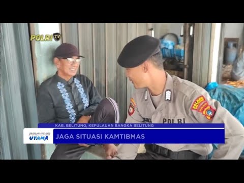 SAT SAMAPTA POLRES BELITUNG PATROLI JELANG PILKADA